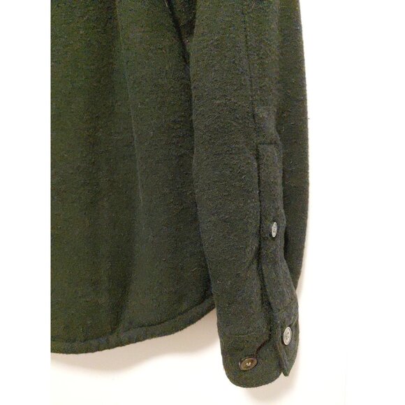 Columbia Mens Windard IV Shirt Jacket Sherpa Lined Medium Black - Picture 8 of 11